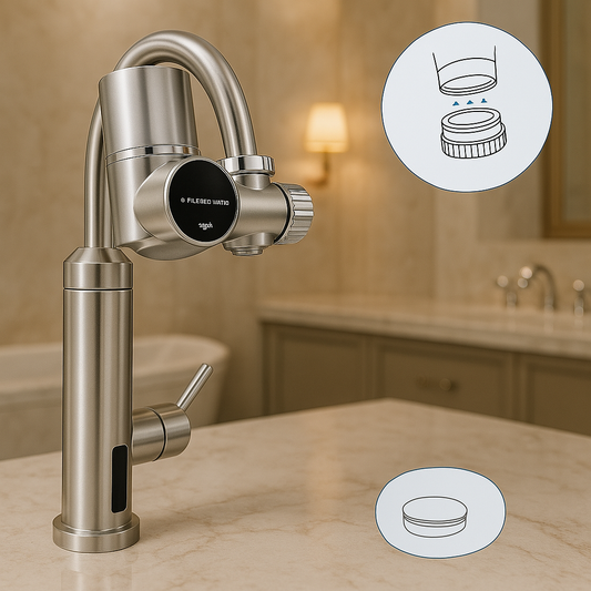 Filtre  à pierres volcaniques