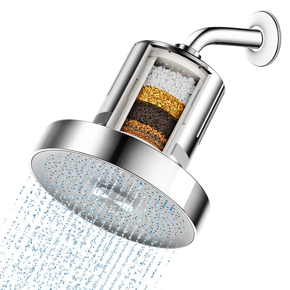 Pommeau de douche filtrant Achilus 15 étapes