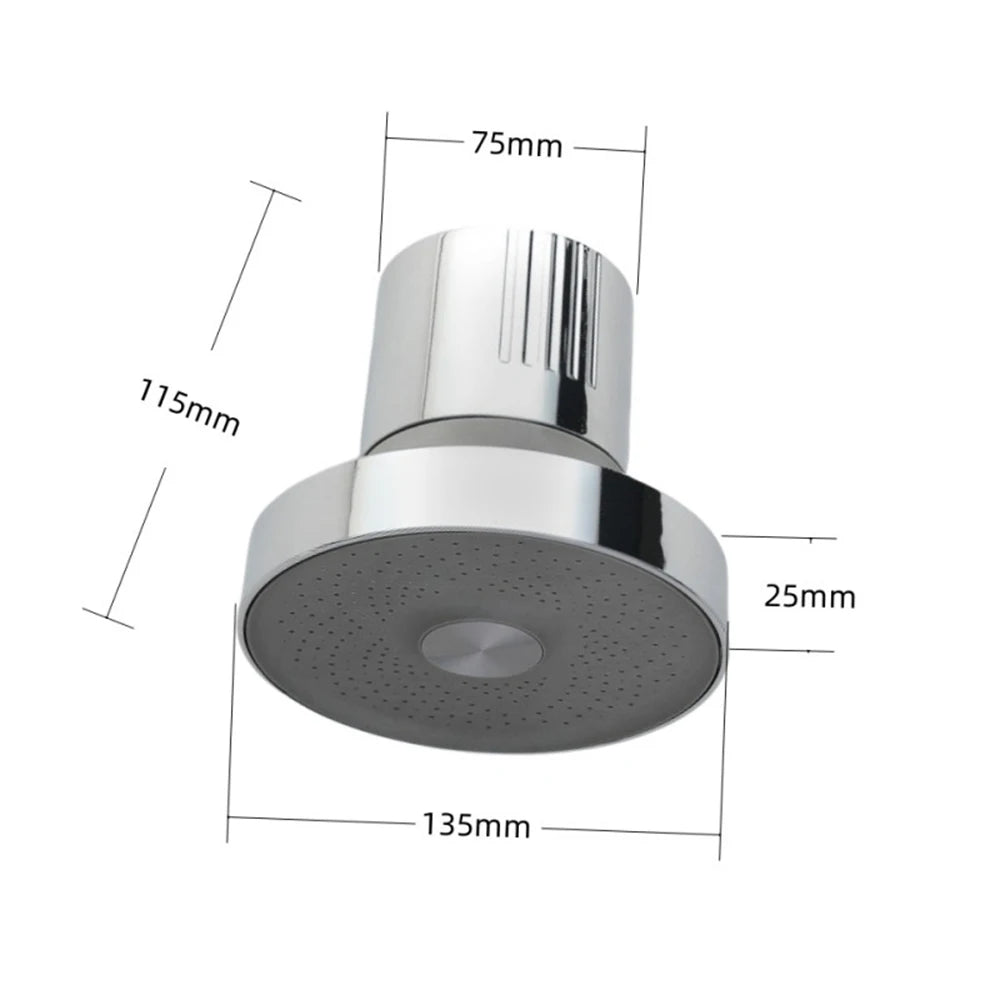 Pommeau de douche filtrant Achilus 15 étapes