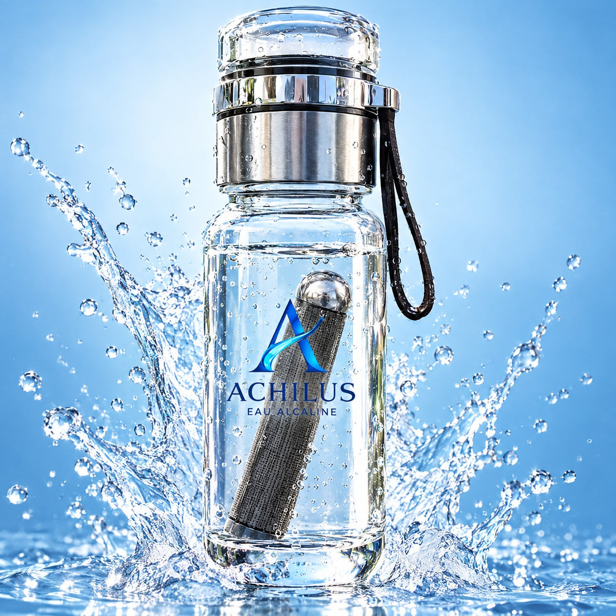 Bâtons alcalins Achilus en inox