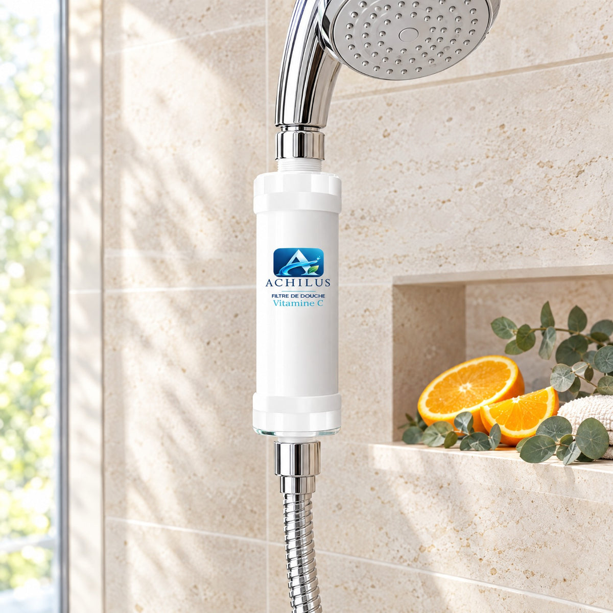 Filtre de douche à la vitamine C Achilus